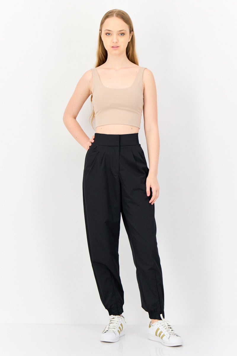 Nike Women Sportswear Fit Training Track Pants, Black  - Image 3