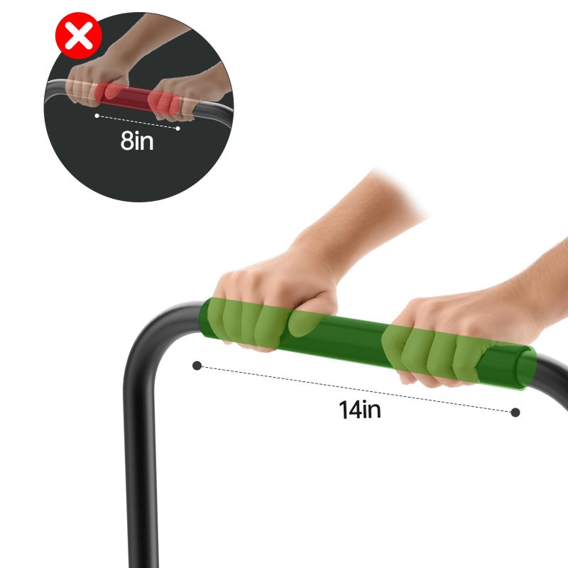 TEITEAI Handle Bar for Walking Pad Only, with Phone Holder, Suitable for Models 20+ Walking Pad, 19.7in Wide, Adjustable Handrail Height (Max 43.3in), Non-Slip Feet, Easy to Assemble, Stable Design, Black - Image 5