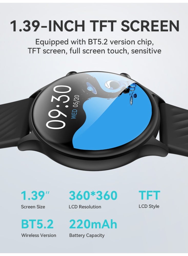 Bwoo Wa03 Smart Watch Silver - Image 3