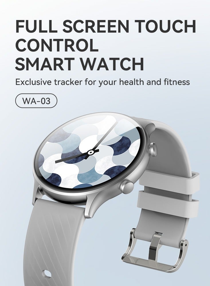 Bwoo Wa03 Smart Watch Silver - Image 2