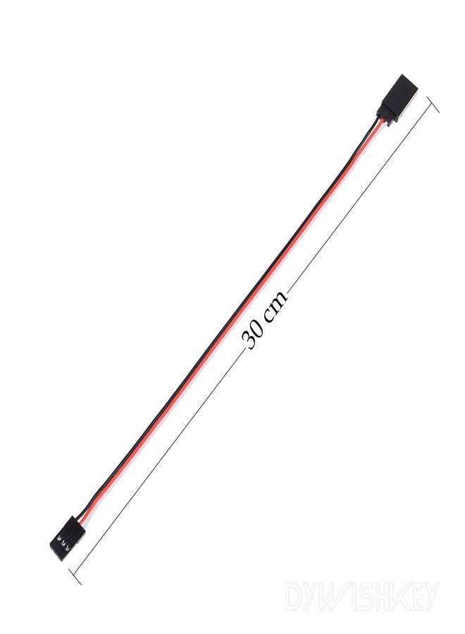 DYWISHKEY 30cm Servo Cables, Male to Female (10 Pack) - Image 3