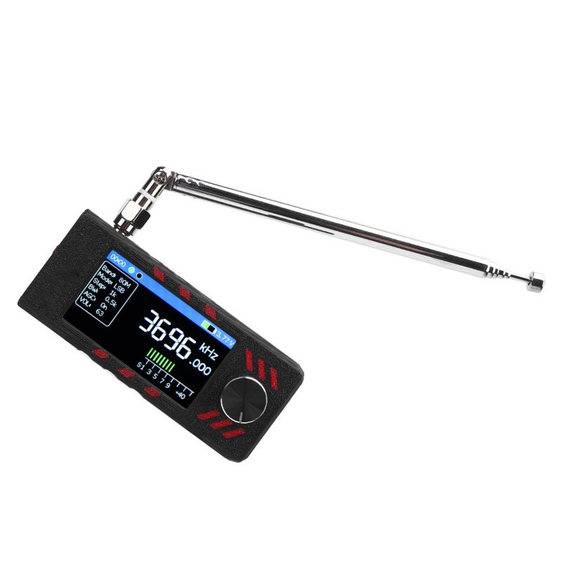 مستقبل راديو محمول بشاشة ملونة مقاس 1.9 بوصة ومُرقمة ESP32S3 - يدعم جميع النطاقات LSB USB AM FM وبطارية قابلة لإعادة الشحن سعة 800 مللي أمبير للساعة للاستخدام في السفر الخارجي والمنزل - Image 4
