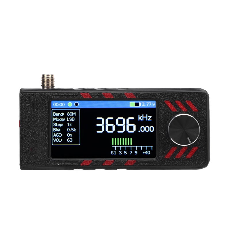 مستقبل راديو محمول بشاشة ملونة مقاس 1.9 بوصة ومُرقمة ESP32S3 - يدعم جميع النطاقات LSB USB AM FM وبطارية قابلة لإعادة الشحن سعة 800 مللي أمبير للساعة للاستخدام في السفر الخارجي والمنزل - Image 5