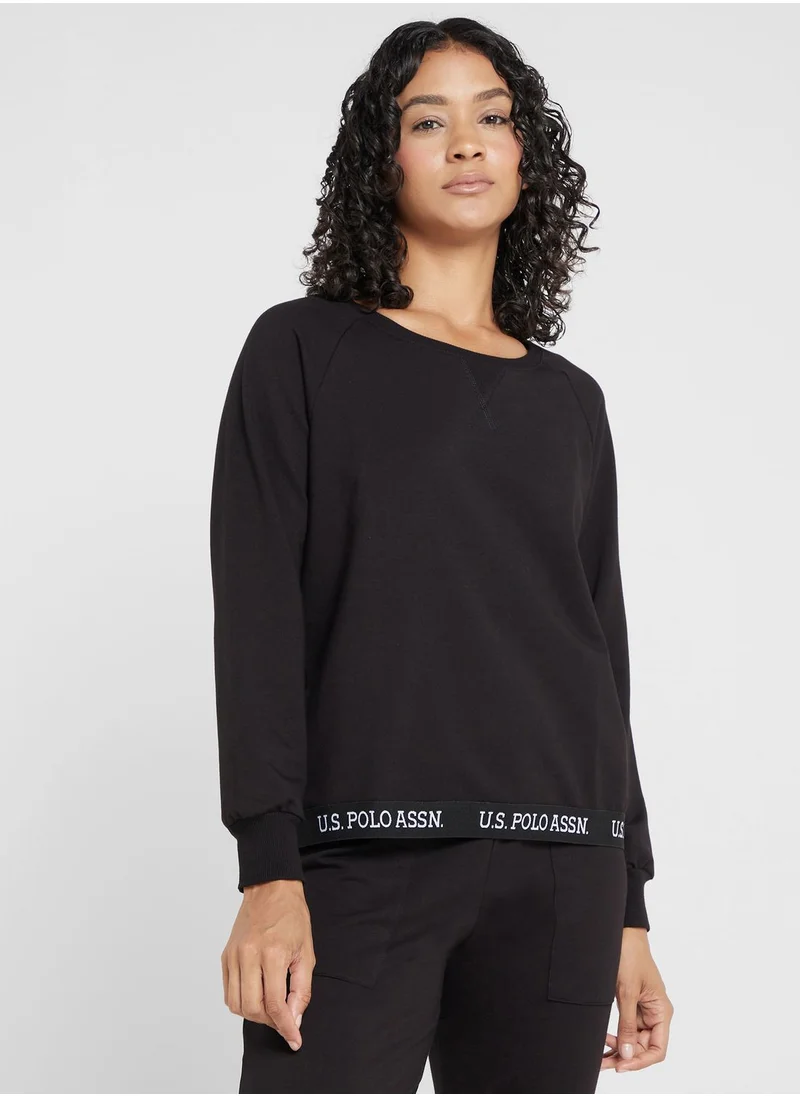 يو اس بولو اسن Crew Neck Sweatshirt