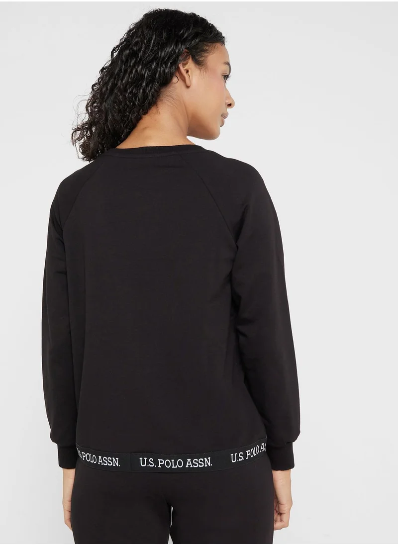 يو اس بولو اسن Crew Neck Sweatshirt