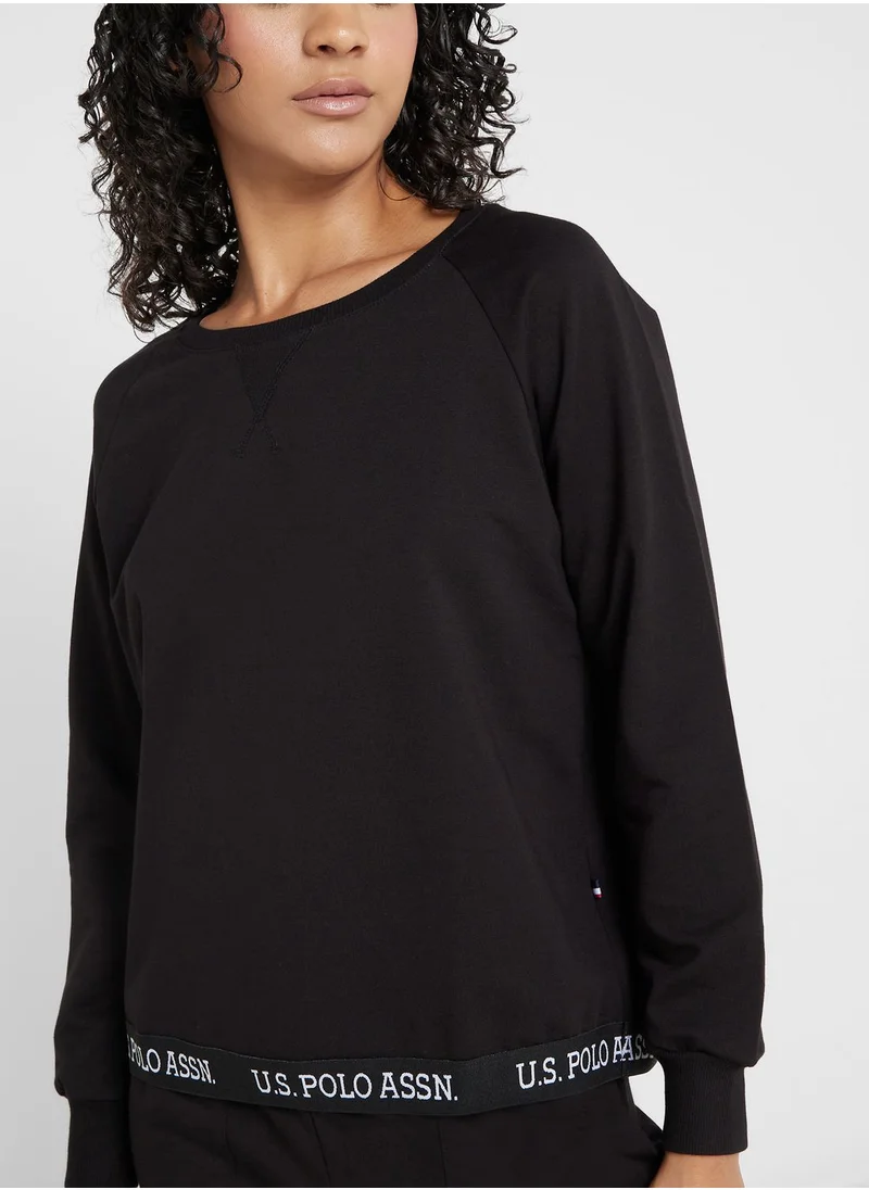 يو اس بولو اسن Crew Neck Sweatshirt