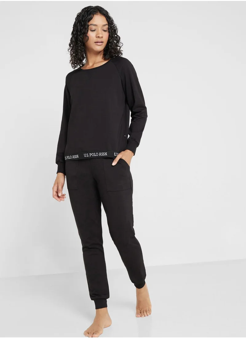 يو اس بولو اسن Crew Neck Sweatshirt