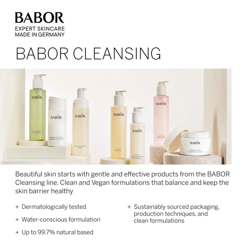 BABOR HY-OL Cleanser, Facial Oil Cleanser, Gentle Cleansing Oil Removes Make Up & Impurities, Safe For Sensitive Skin Promoting Healthy Skin Barrier, 6.7 oz - Image 2