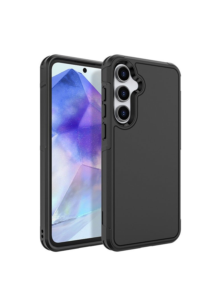 general For Samsung Galaxy A55 5G Phone Case, [10FT Military Grade Protection] Samsung A55 5G Phone Case with [Tempered Glass Screen Protector] [Shockproof] [Anti-Slip Ultra-Thin] Galaxy A55 5G Phone Case - Image 3