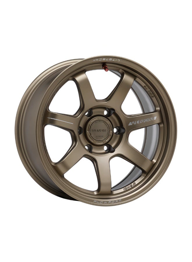 لينسو عجلة لينسو ڤينوم VT7 مقاس 18X9 6X139.7 ET00 CB106 – لون برونزي (BZT) - Image 1