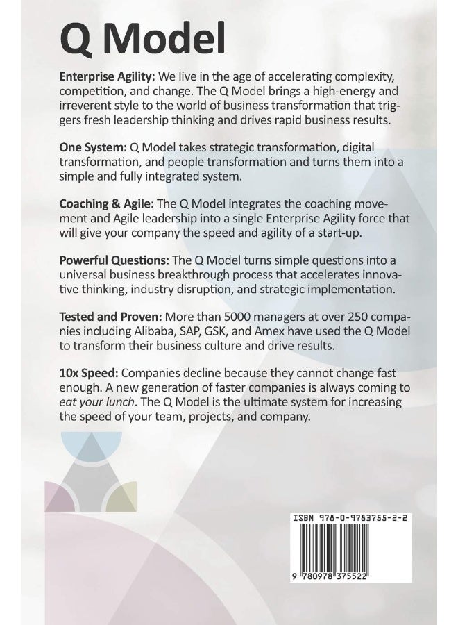 Amazon Digital Services LLC - KDP Print US Q Model: The Coaching System for Universal Agility, Team Al  - Image 2
