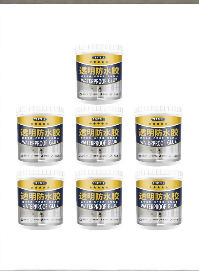 Transparent Waterproof Adhesive for Leak Prevention in Kitchens, Bathrooms, Window Sills, Roofs, and Indoor/Outdoor Walls - UV & Frost Resistant, Strong Adhesion, Eco-Friendly - Image 1