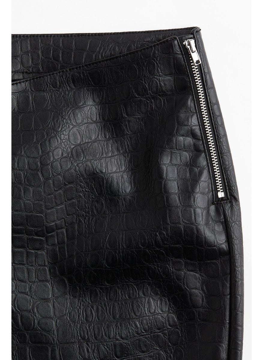 H&M Straight Coated Trousers  - Image 4