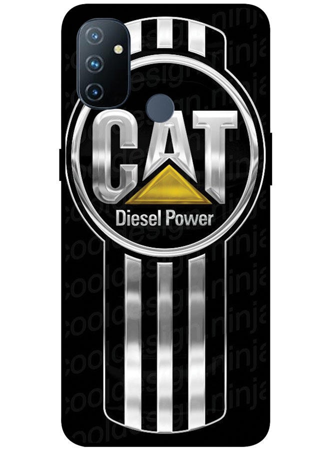 EYE CATCH Protective Case Cover For OnePlus OnePlus N100 Smart Series Printed Protective Case Cover for OnePlus N100 Cat Diesel Power  - Image 1