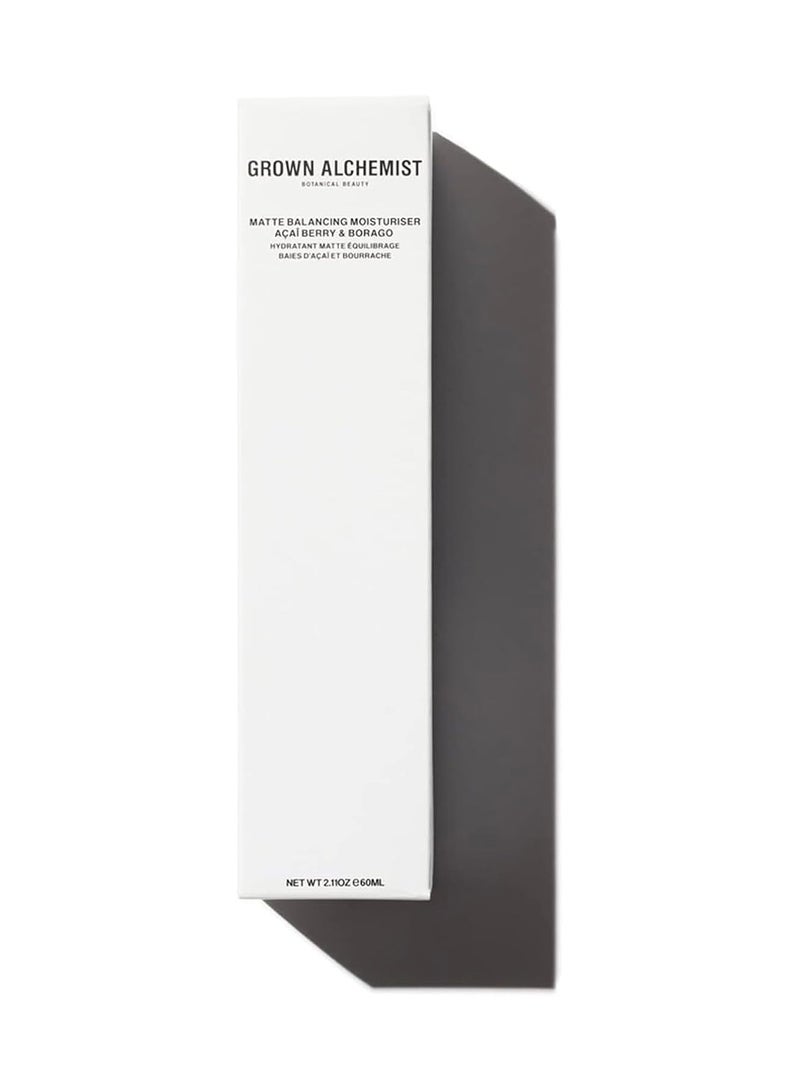 Grown Alchemist Matte Balancing Moisturiser Açai Berry Borago 60ml - Image 3