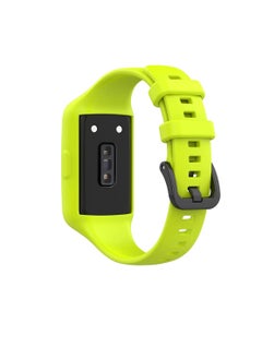 Generic Band Compatible with Huawei Band 7/Huawei Band 6/6 Pro/Honor Band 7/Honor Band 6 Replacement Band - Silicone Replacement Wrist Band Strap With Case Cover  - Image 3