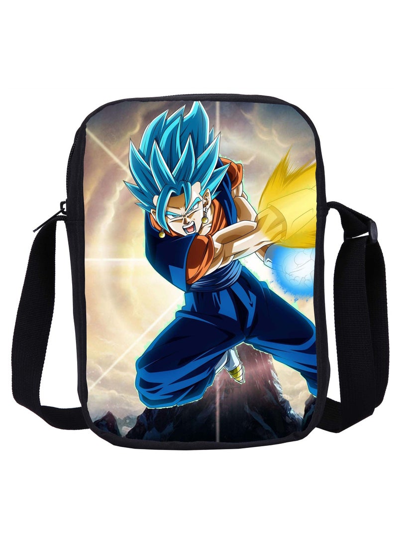 New Dragon Ball Small Square Canvas Casual Crossbody Bag