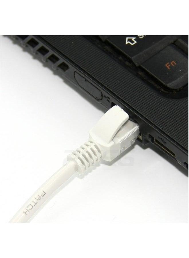 Generic Ultra-five Network Cable Computer Broadband Home Office Five Router Dedicated 1.5 M 5 50 Universal-Color:Gray White-Line Length:3  - Image 4