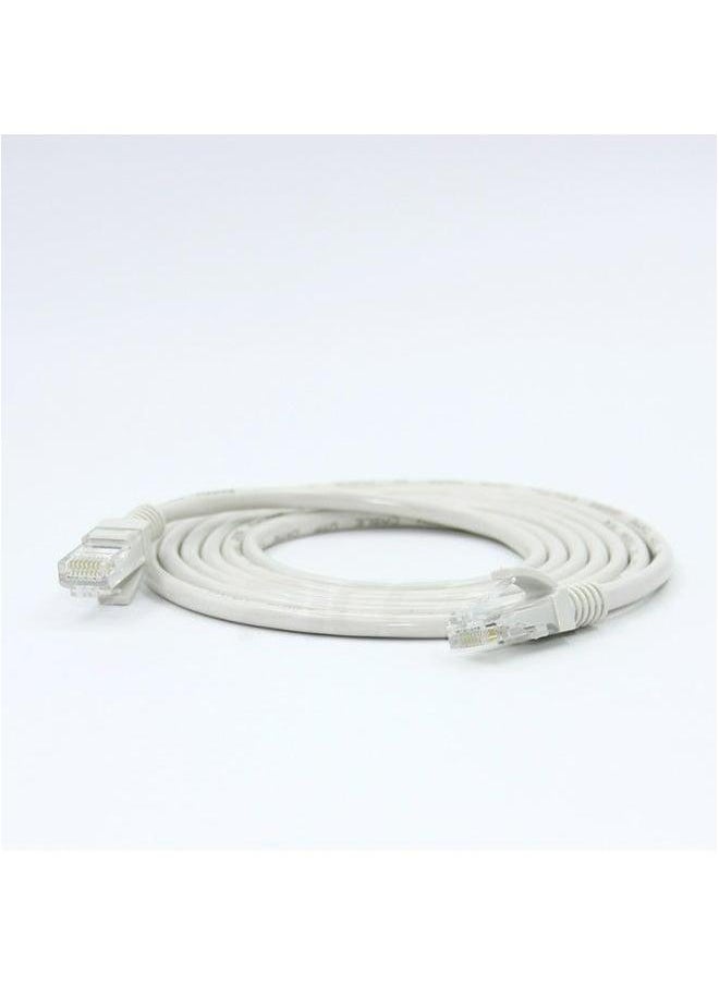 Generic Ultra-five Network Cable Computer Broadband Home Office Five Router Dedicated 1.5 M 5 50 Universal-Color:Gray White-Line Length:3  - Image 2