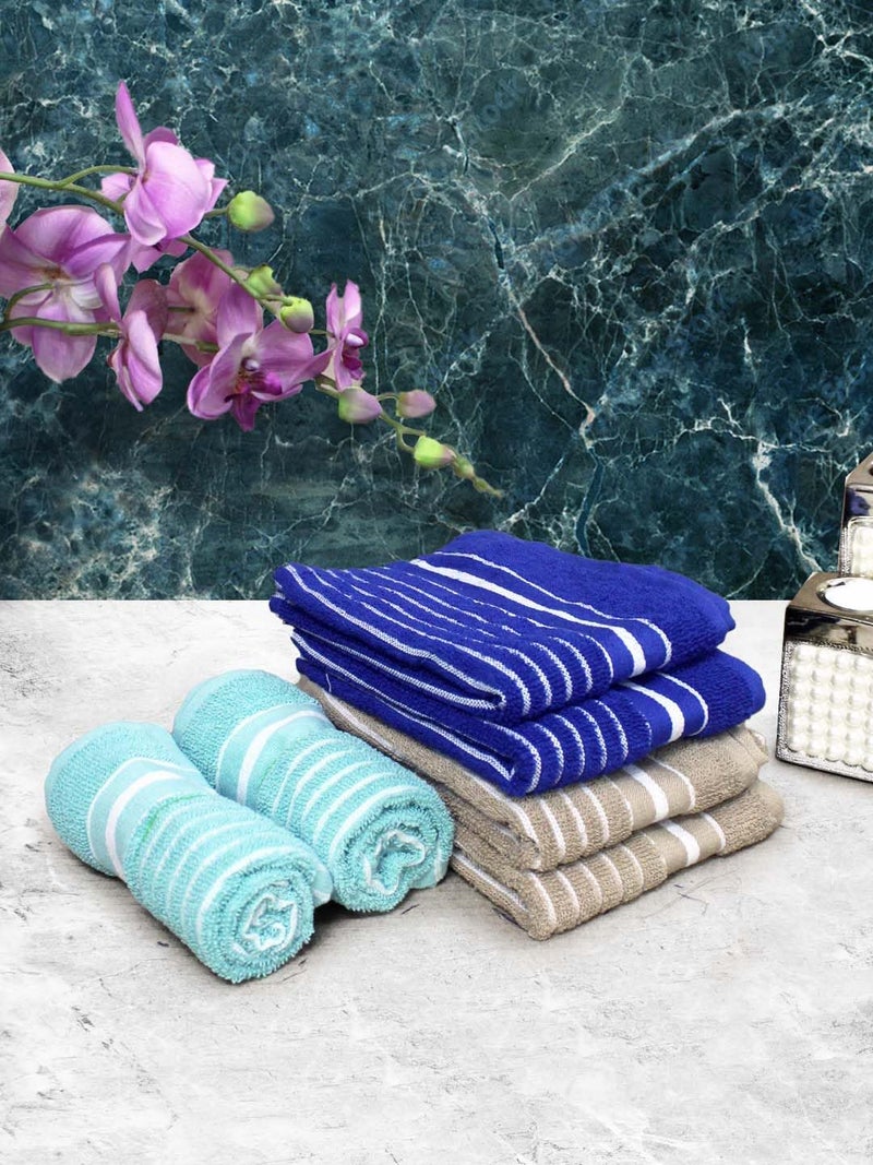 Athom Living Ultra-Plush Cotton Hand Towel Set, Super Absorbent & Quick Dry, Luxurious 40x60 cm Set of 6,Premium Softness for Ultimate Comfort. - Image 2