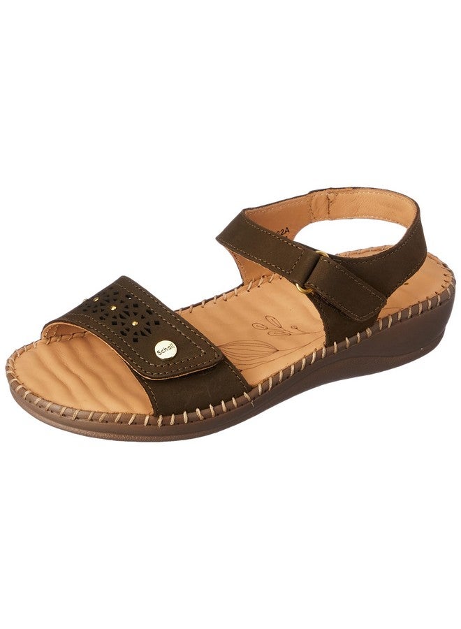 شول صندل MIA للنساء من Scholl (6634203_BROWN_4 UK) - Image 1