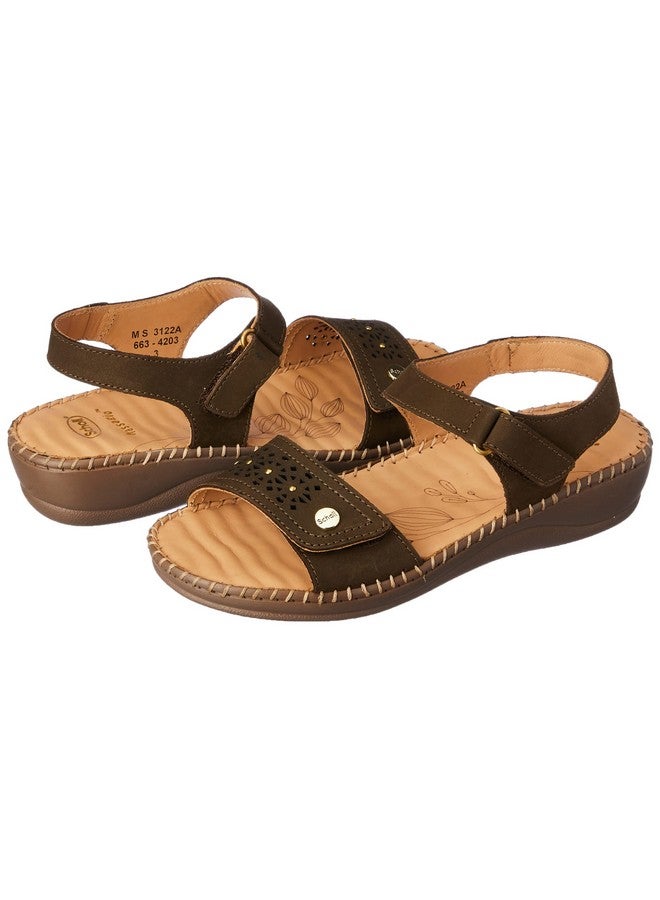 شول صندل MIA للنساء من Scholl (6634203_BROWN_4 UK) - Image 2