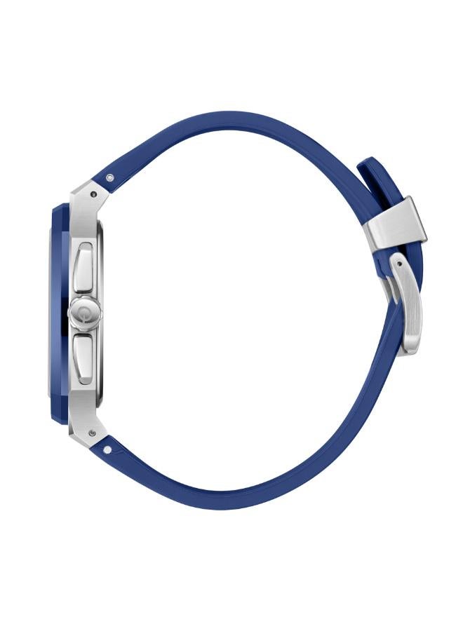 Quantum Men's Silicone Chronograph Watch HNG1033.389 - 44 mm - Image 3