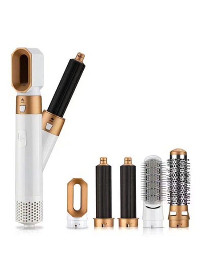 Five-in-One Hot Air Comb, Multifunctional Negative Ion Hair Dryer, Automatic Hair Curler, Straight Hair Dryer. Hair Dryer Styler Ideal for All Hairstyle - Image 1