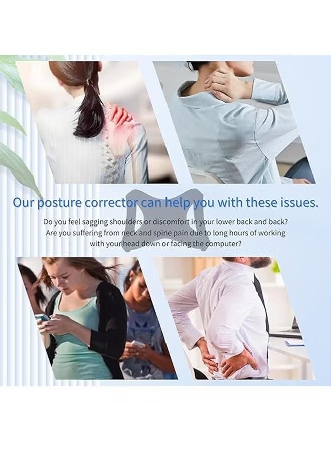 JINGBA SUPPORT Posture Corrector For Men And Women, Back Support, Shoulder Support, Back Support For Lower Back Pain, Posture Corrector For Neck And Back Pain Relief, Adjustable Back Support, Back Support For Back Posture(2XL) - Image 5