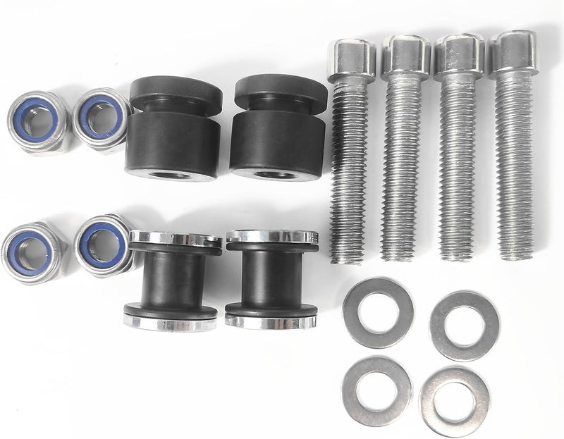 Fjpacemt Detachable 4-Point Docking Hardware Kit for Harley Motorcycles - Image 1