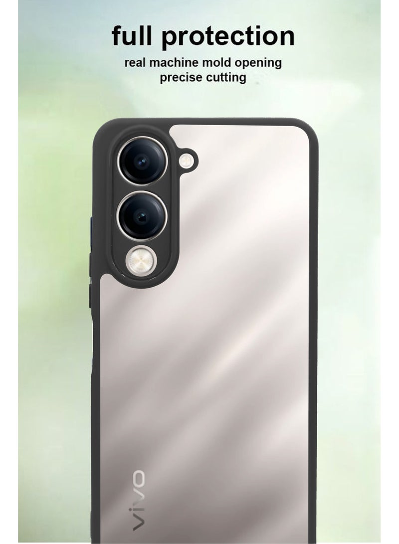Coque Souple + 2 Films En Verre Trempé Pour Vivo Y04 / Y29S 5G - Protection Anti-choc, Anti-rayures