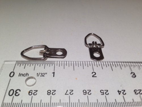 AMS 100 Heavy Duty Single Hole D Ring / Triangle Strap Hanger w/ Screws - Image 1