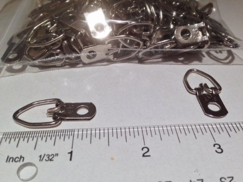 AMS 100 Heavy Duty Single Hole D Ring / Triangle Strap Hanger w/ Screws - Image 3