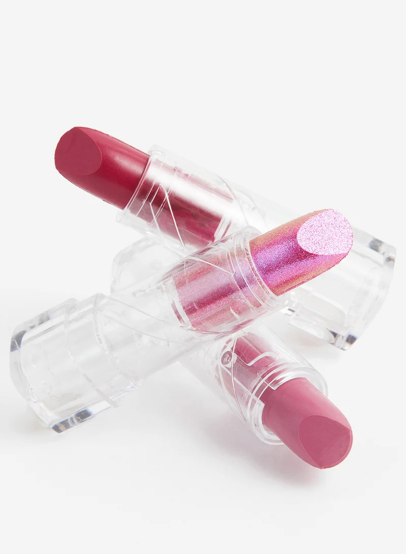 H&M 3-Pack Mini Lipsticks