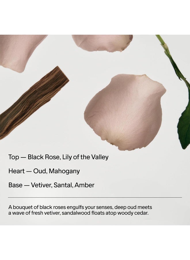 سولت اند ستون مزيل عرق بلاك روز والعود - مزيل عرق طبيعي فائق القوة للنساء والرجال ، خالي من الألومنيوم مع مستخلصات الأعشاب البحرية ، زبدة الشيا والبروبيوتيك ، خالي من البارابين والكبريتات والفثالات - Image 3