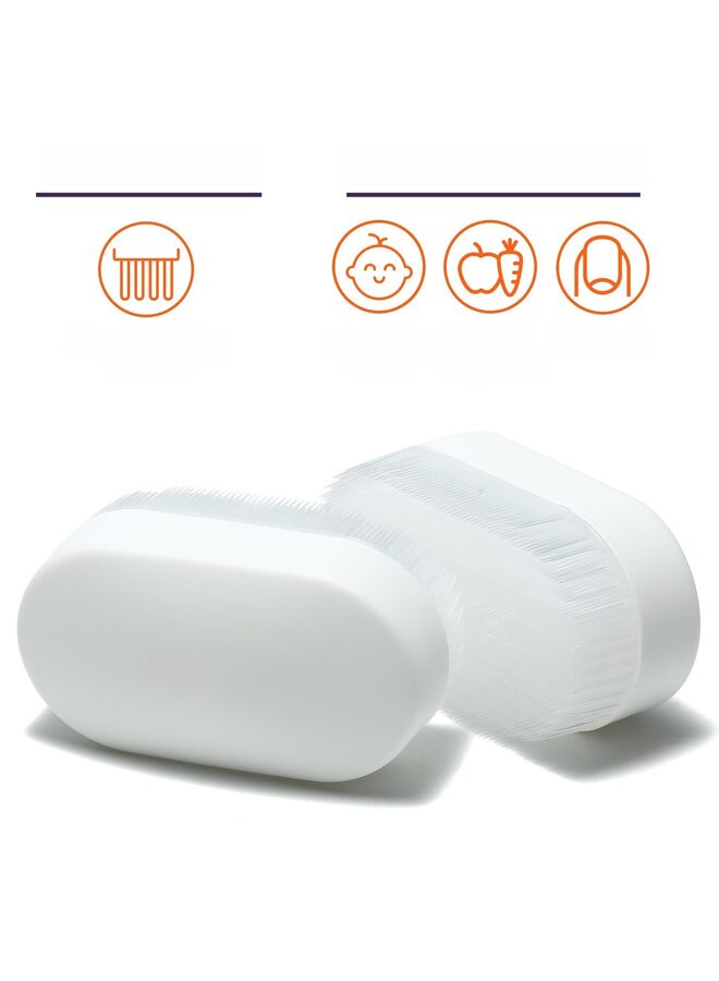 2PCS Sensory Brush Therapy Brush for Occupational and Sensory Brushing, Stimulating and Calming Tools for Kids and Adults, Soft Flexible Bristles, Latex Free - Image 4