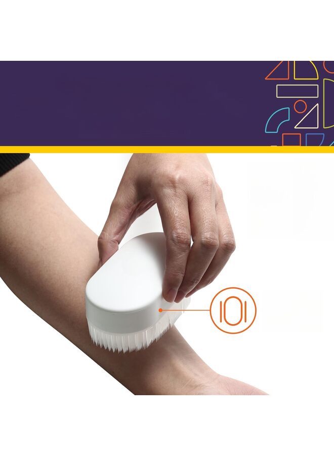 2PCS Sensory Brush Therapy Brush for Occupational and Sensory Brushing, Stimulating and Calming Tools for Kids and Adults, Soft Flexible Bristles, Latex Free - Image 5