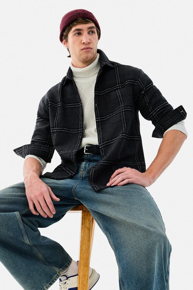 SNITCH Light Weight Flannel Checks Shirt