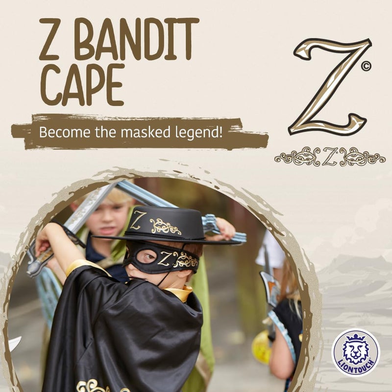 Liontouch  ZBandit Cape for Masked Avengers  for Boys  Girls Aged 38 Years  One Size Fits All  Pretend Play Dress Up Cloak  Ideal Accessory for Fancy Dresses  Costumes for Kids - Image 3