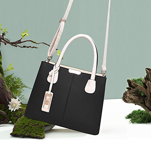 COCIFER Purses and Handbags for Women Fashion Leather Top Handle Satchel Shoulder Tote Bags - Image 3
