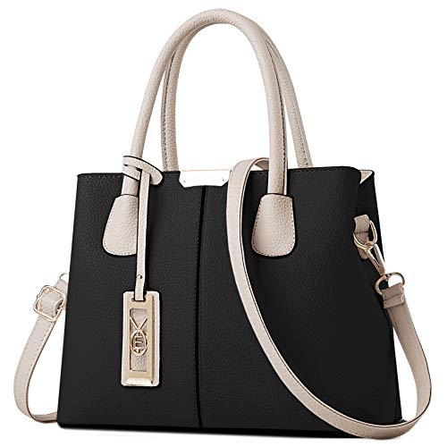 COCIFER Purses and Handbags for Women Fashion Leather Top Handle Satchel Shoulder Tote Bags - Image 1