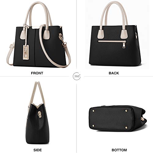 COCIFER Purses and Handbags for Women Fashion Leather Top Handle Satchel Shoulder Tote Bags - Image 2
