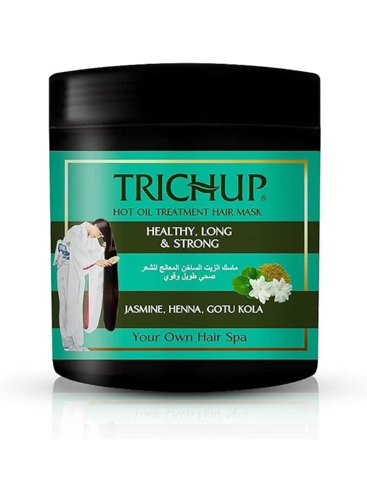 TRICHUP Hot Oil Treatment Mask for Healthy and Strong Hair, Multi-Color, 500ml