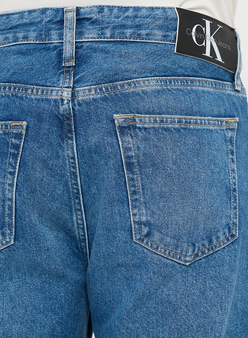 Calvin Klein Jeans Mid Wash Regular Taper Jeans