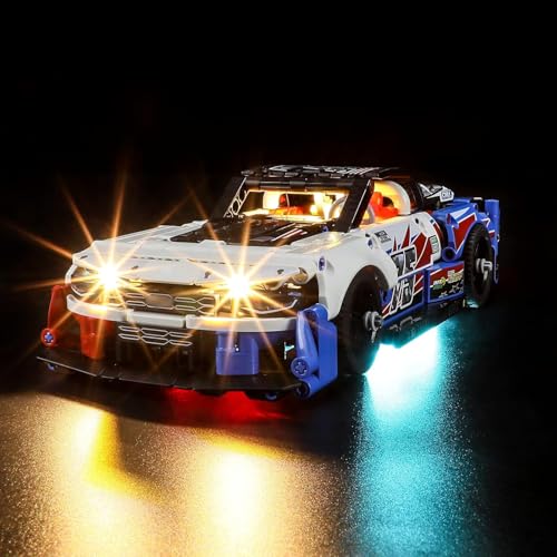GEAMENT LED Light Kit Compatible with Lego NASCAR Next Gen Chevrolet Camaro ZL1 for Technic 42153 Model Set Model Set Not Included - Image 1