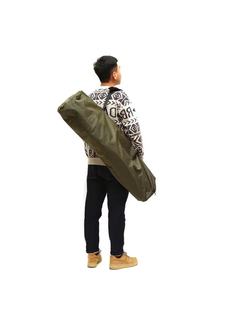 سمارت هوم كرسي تخييم وإسترخاء قابل للطي ، مقعد رحلات مع شنطة ، كرسي رياضي، كرسي خارجي وكرسي حديقة ، كرسي فخم ومتين بقواعد من المعدن ومبطن بقماش فخم 90X50X50  سم - Image 2