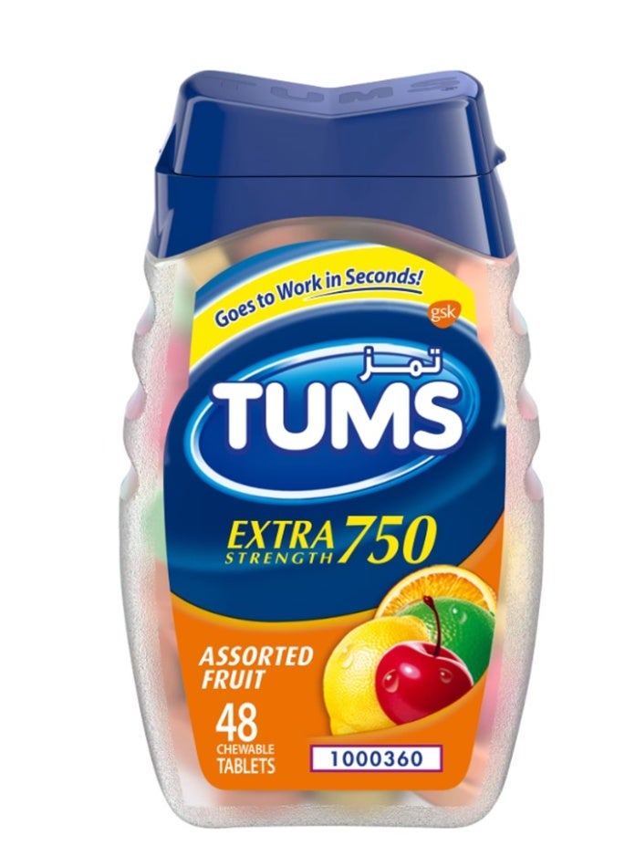 تومز تمز مضاعف القوة 750 مجم 48 قرص - Image 2