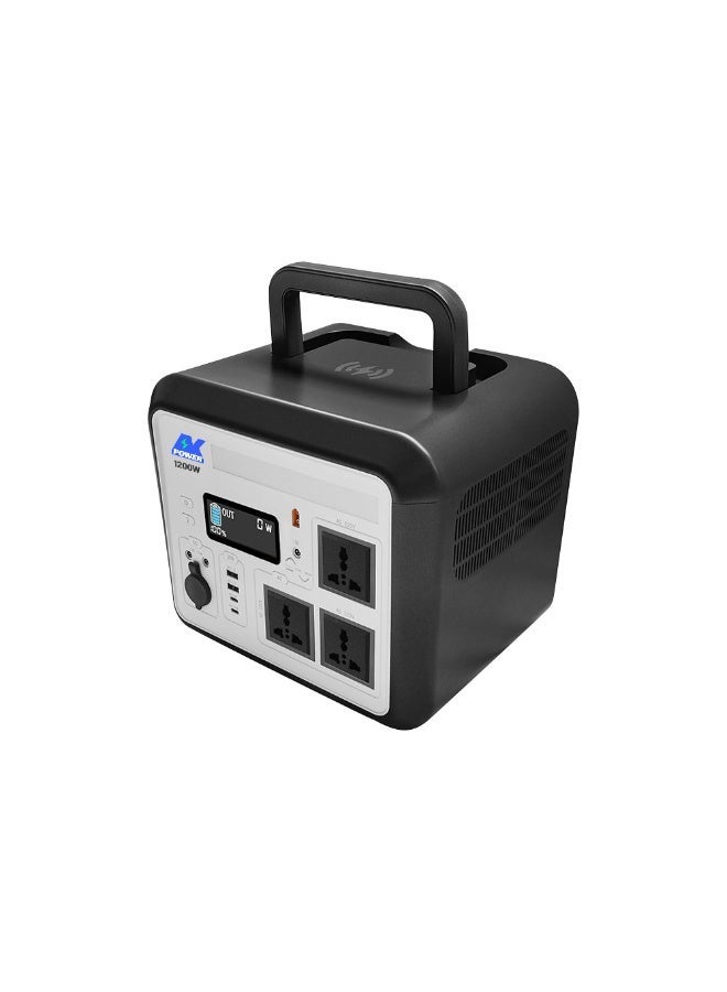 AK Power #Portable_Power_Station #AKPOWER #LiFepo4(LFP)_Battery #1200Wh #Fast_Charging #Solar_Generator #Optional_Solar_Panel #Home_Backup_Power #Travel_Generator #Camping_Power_Bank #Electric_Storage #Emergency_Power_Storage - Image 3