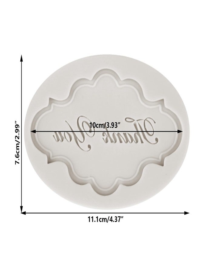MINFEIDMS Thank You Silicone Fondant Molds For Cake Decorating Cupcake Topper Candy Chocolate Gum Paste Polymer Clay - Image 2