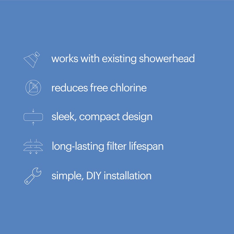 Brondell Shower Filter VivaSpring, Compact Brushed Nickel â€“ High Output, 100% High-Purity KDF Filtration, With FF-30 Filter Cartridge, Filtered Shower Water for Healthier Skin & Hair - Image 3